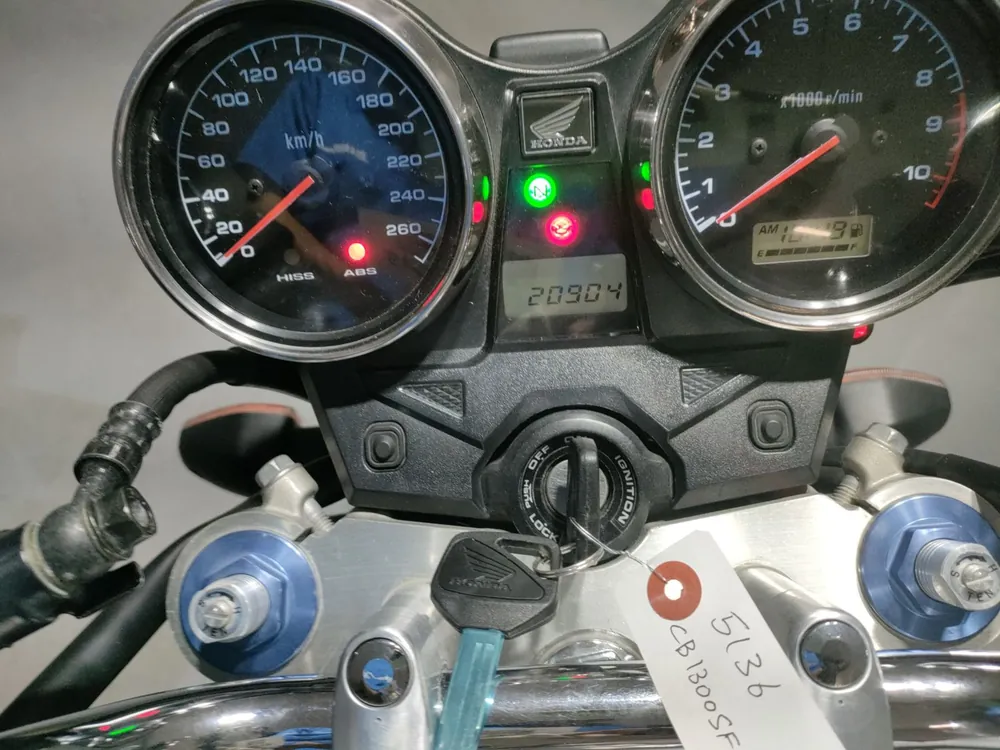 Honda CB1300 2006, white / red, фото 5