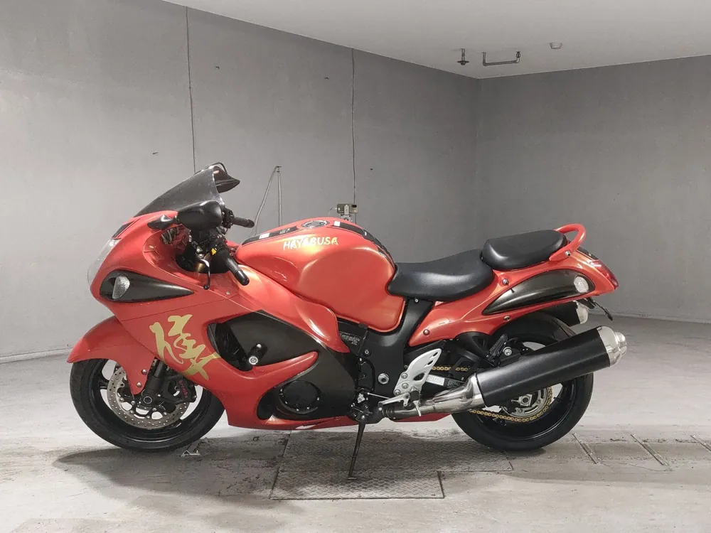 Suzuki GSX1300R Hayabusa 2018, оранжевый, фото 2