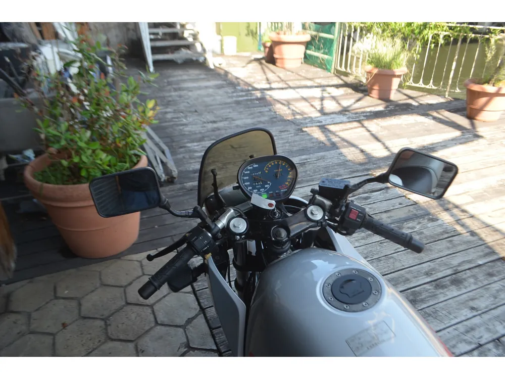 Suzuki GSX400S Katana 1992, серебристый, фото 9