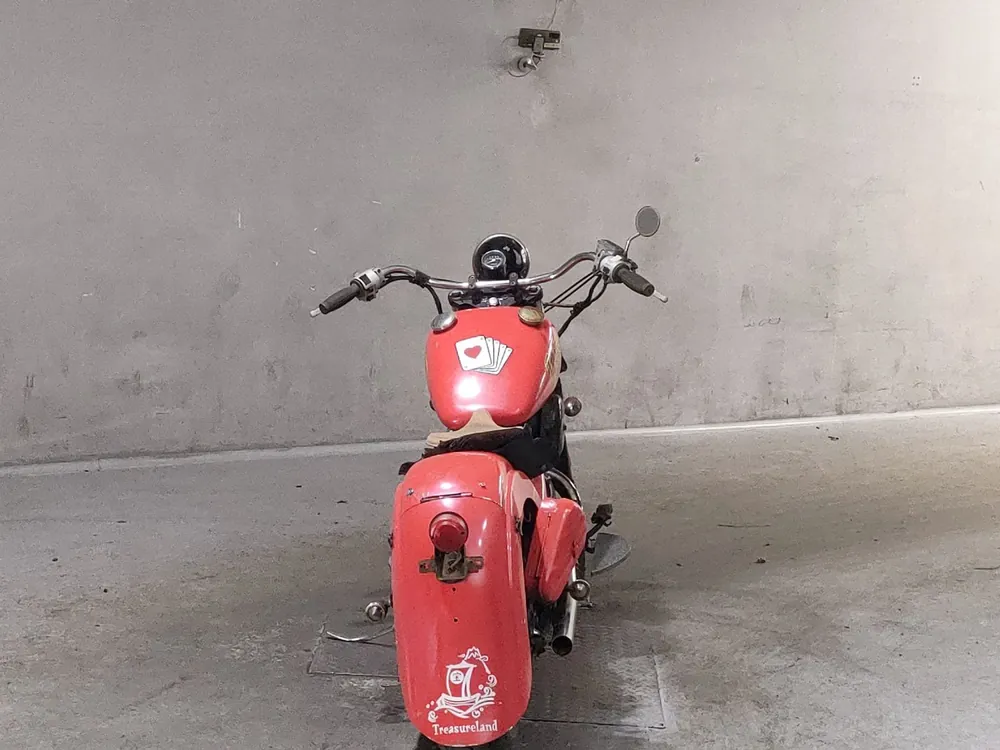 Honda Steed 400 1988, красный, фото 4