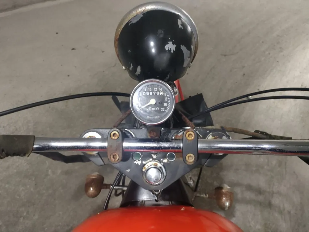 Honda Steed 400 1988, красный, фото 5