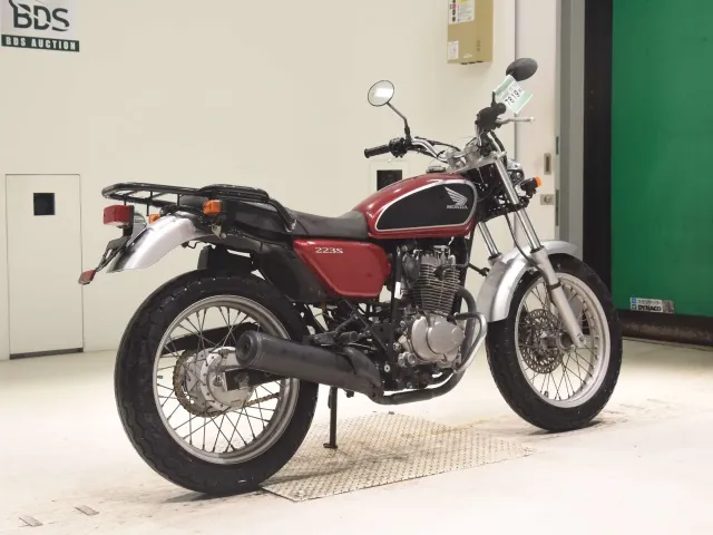 Honda CB223S, красный, фото 5