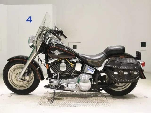 Harley-Davidson FLSTF1340 1995, чёрный, фото 2