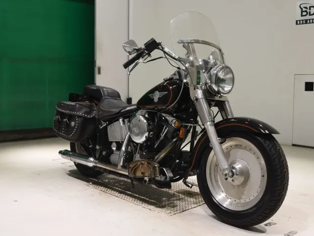 Harley-Davidson FLSTF1340 1995, чёрный, фото 3