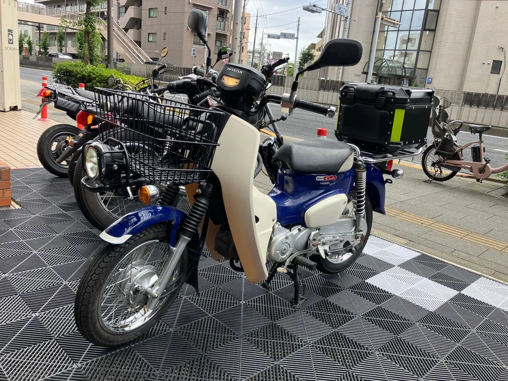 Honda C110, white / blue, фото 5