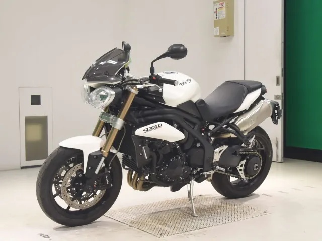 Triumph Speed Triple 2013, белый, фото 4