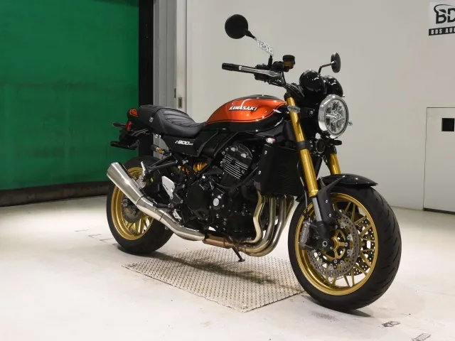 Kawasaki Z900Rs-2Se 2026, чёрный, оранжевый, фото 3