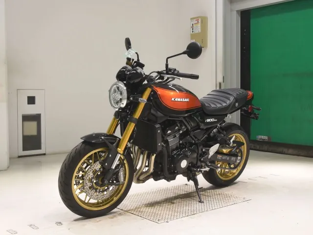 Kawasaki Z900Rs-2Se 2026, чёрный, оранжевый, фото 4