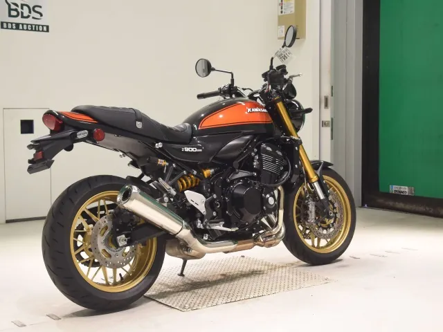 Kawasaki Z900Rs-2Se 2026, чёрный, оранжевый, фото 5