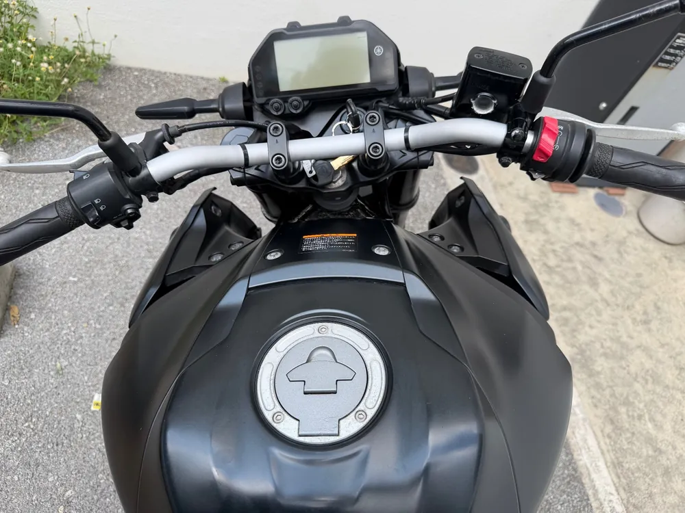 Yamaha MT-03 2021, чёрный, фото 6