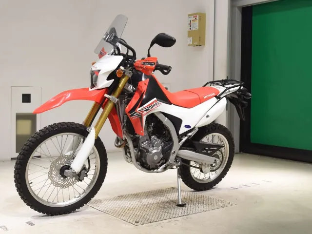 Honda CRF250L, белый, красный, чёрный, фото 4