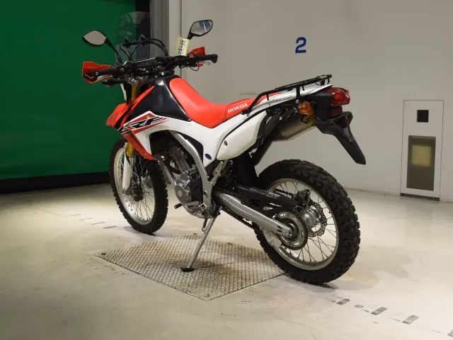 Honda CRF250L, белый, красный, чёрный, фото 6