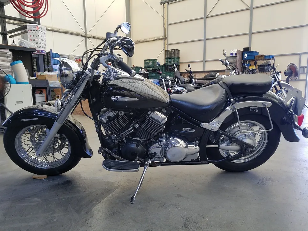 Yamaha Drag Star 400 Classic 2008, чёрный, фото 2