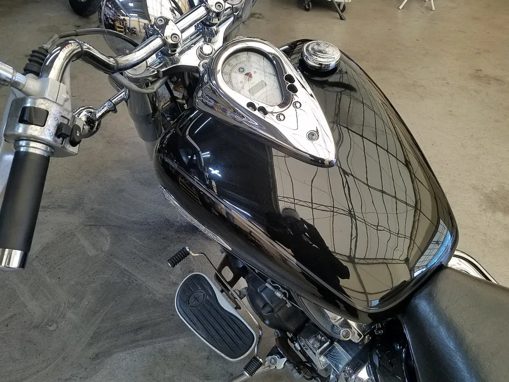 Yamaha Drag Star 400 Classic 2008, чёрный, фото 4
