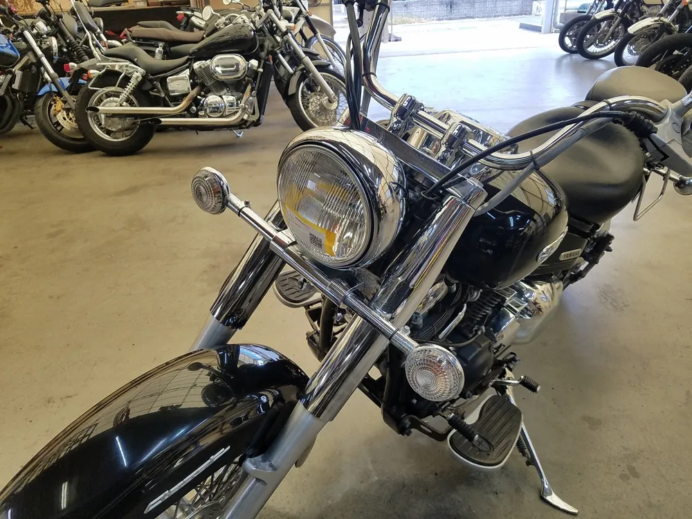 Yamaha Drag Star 400 Classic 2008, чёрный, фото 5