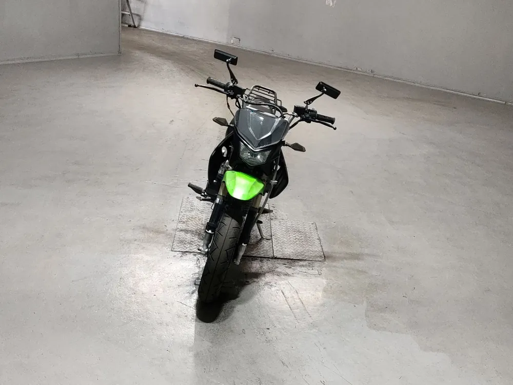 Kawasaki KSR110, black / green, фото 3
