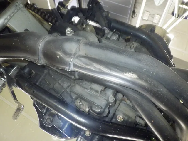 Kawasaki ZRX400-II 1994, зелёный, фото 7
