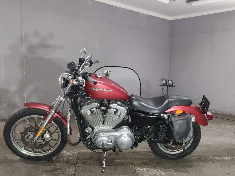Harley-Davidson XLH883 2005, красный, фото 2