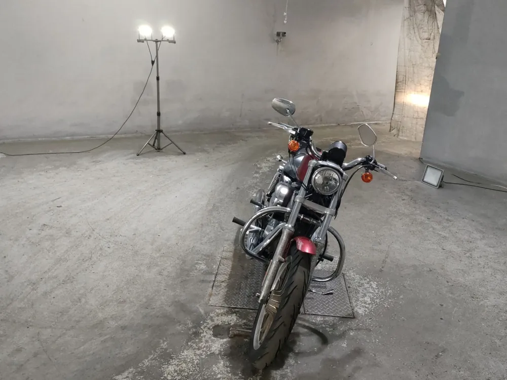 Harley-Davidson XLH883 2005, красный, фото 3