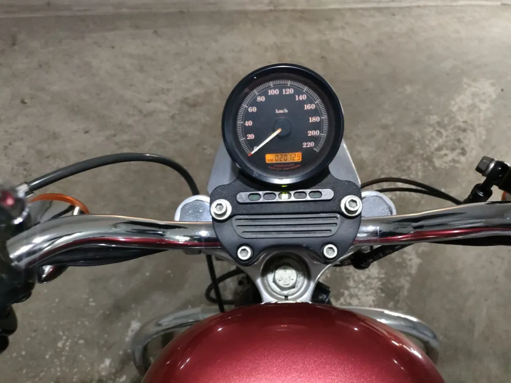 Harley-Davidson XLH883 2005, красный, фото 5