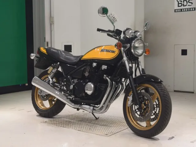 Kawasaki Zephyr 400 2008, black | yellow, фото 3