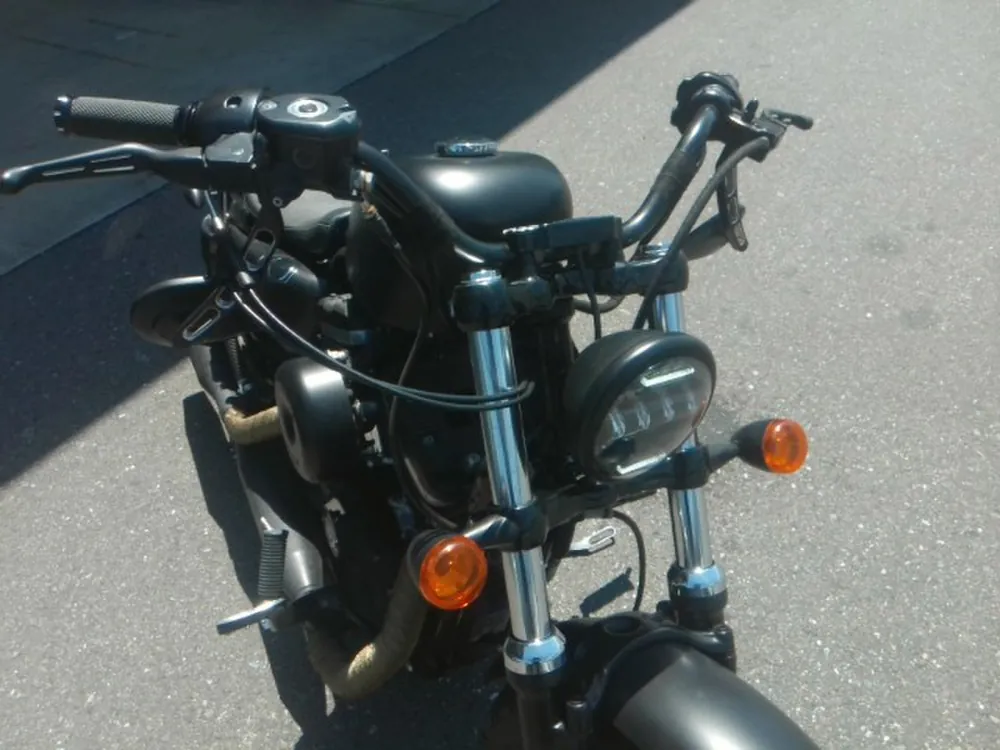 Harley-Davidson XL1200X 2012, mat black, фото 4