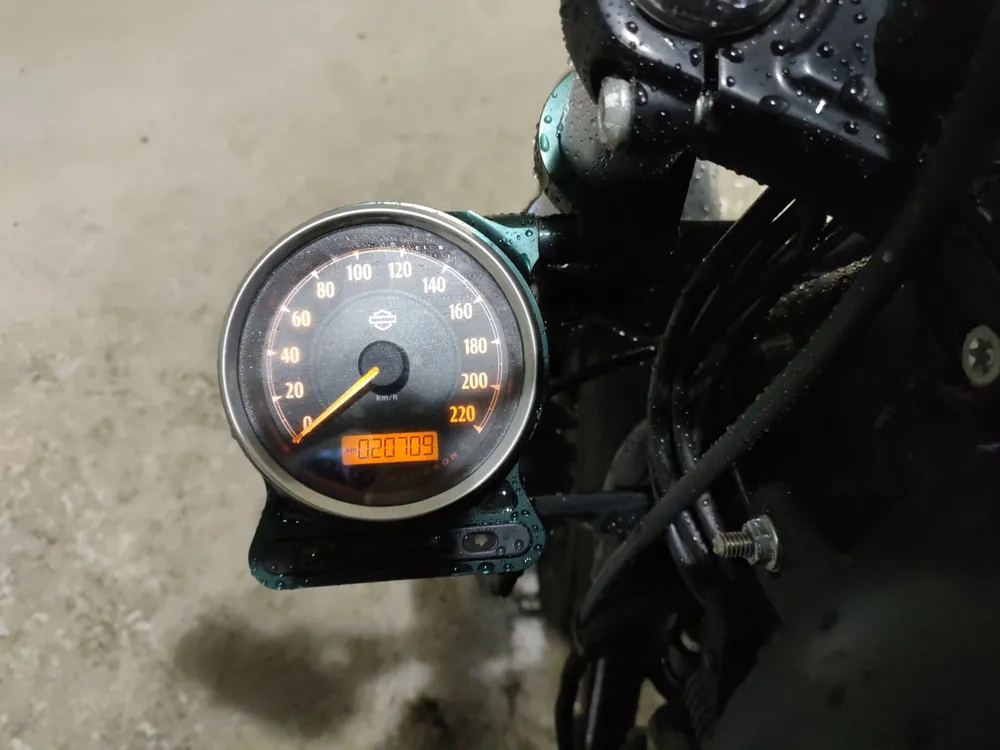 Harley-Davidson XL883N 2015, чёрный, фото 5