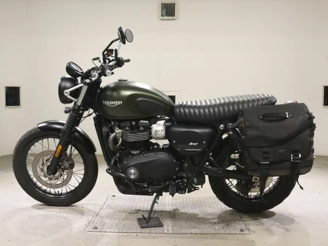 Triumph Speed Twin 900 2017, зелёный, фото 2