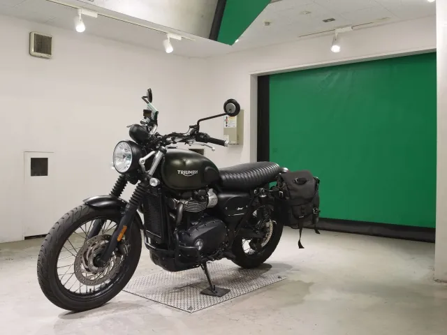 Triumph Speed Twin 900 2017, зелёный, фото 4