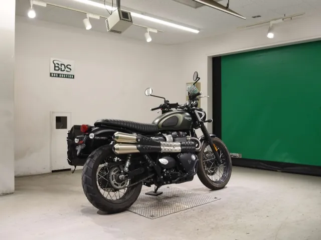 Triumph Speed Twin 900 2017, зелёный, фото 5