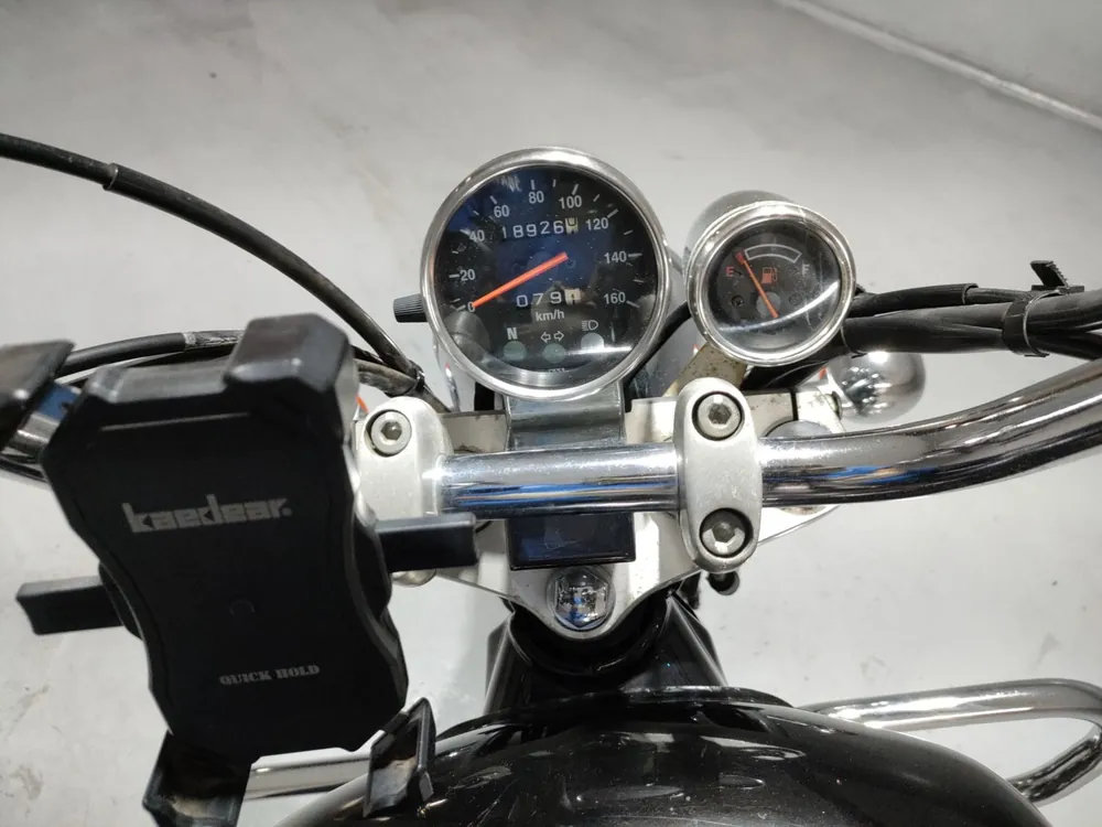 Suzuki GZ125HS, чёрный, фото 5
