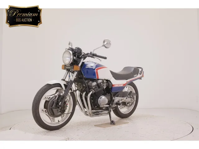 Honda CBX550 2026, белый, красный, синий, фото 4