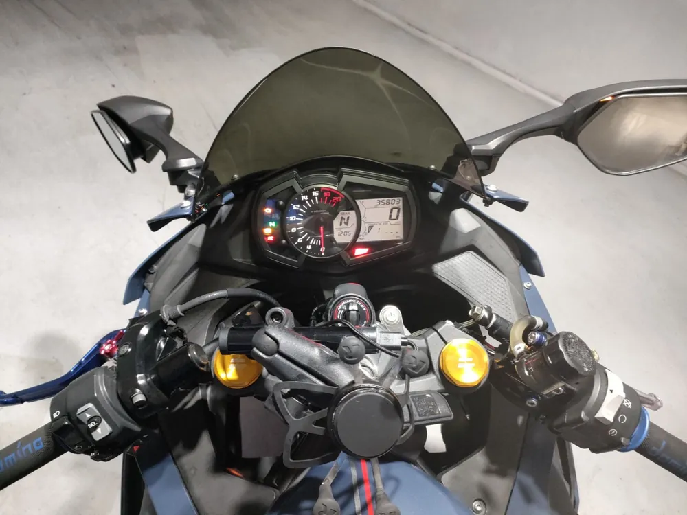 Kawasaki Ninja ZX-25R, синий, фото 5