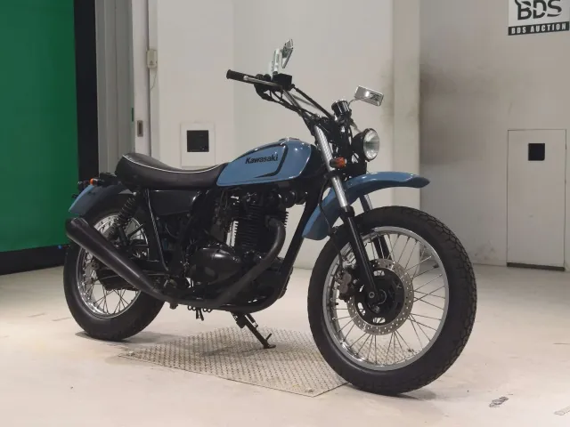 Kawasaki 250TR BJ250F, black | blue, фото 3