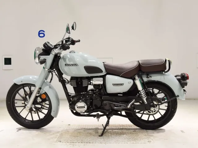 Honda GB350C 2025, light blue, фото 2