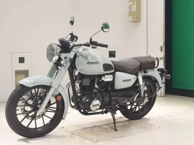 Honda GB350C 2025, light blue, фото 4