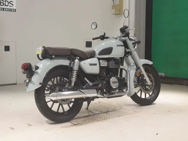 Honda GB350C 2025, light blue, фото 5