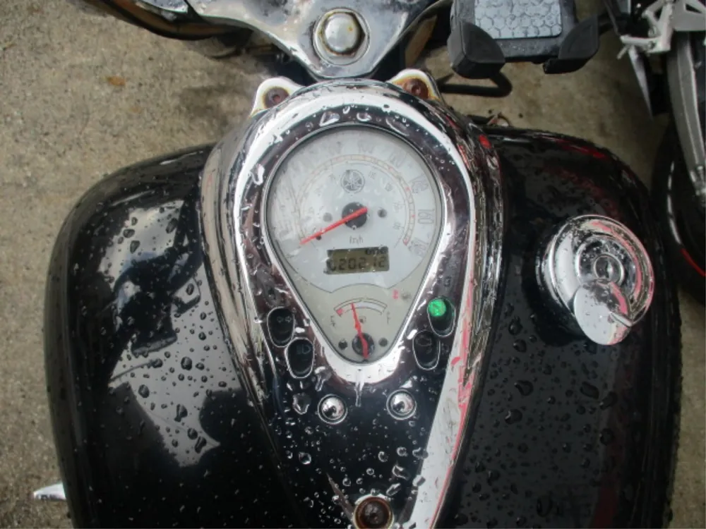 Yamaha Drag Star 400 Classic 2008, чёрный, фото 3