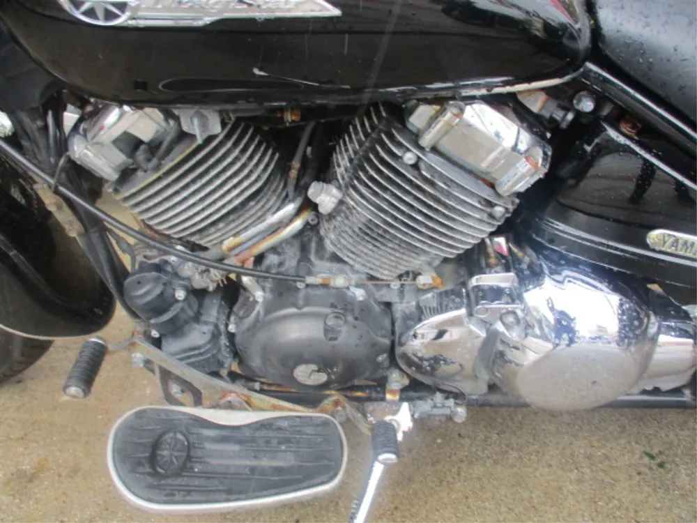 Yamaha Drag Star 400 Classic 2008, чёрный, фото 7