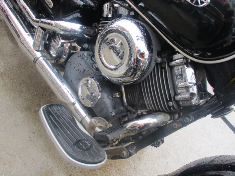 Yamaha Drag Star 400 Classic 2008, чёрный, фото 8