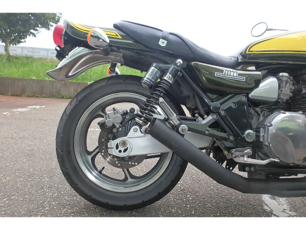 Kawasaki ZRX1100 1992, green / yellow, фото 6