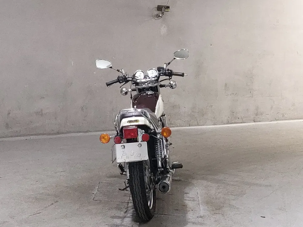 Yamaha SR400 2009, white / red, фото 4