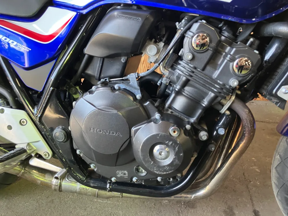 Honda CB400SB, белый, фото 5