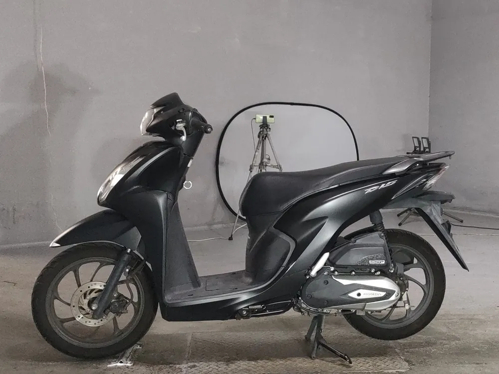 Honda Dio110-3 Basic, чёрный, фото 2