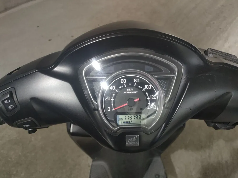 Honda Dio110-3 Basic, чёрный, фото 5