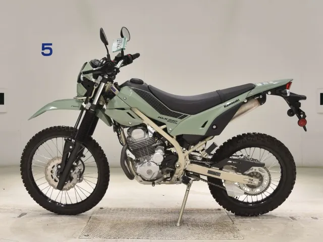 Kawasaki KLX230 Sherpa, зелёный, фото 2