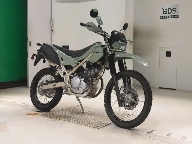Kawasaki KLX230 Sherpa, зелёный, фото 3