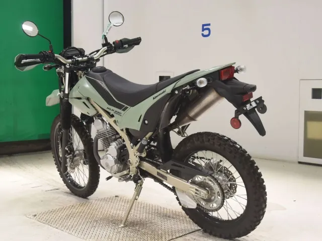 Kawasaki KLX230 Sherpa, зелёный, фото 6