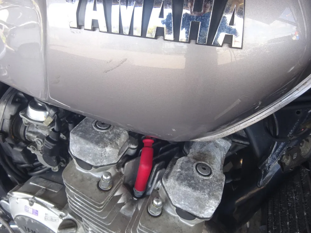Yamaha XJR1300 1998, белый, серебристый, фото 13