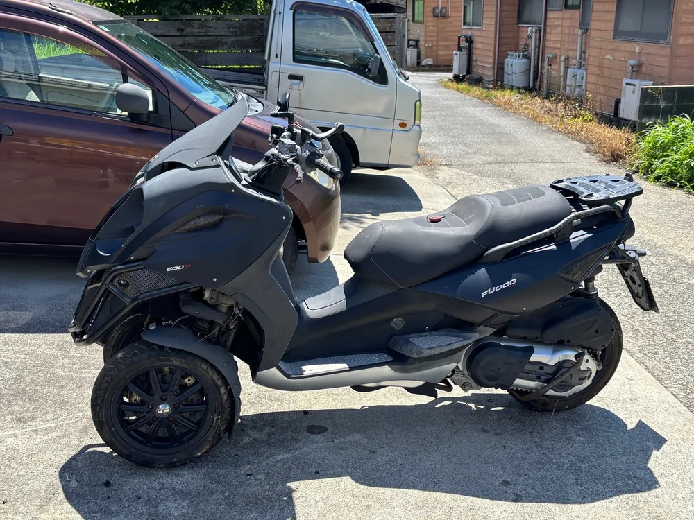 Gilera FOKO500IE 2012, чёрный, фото 3